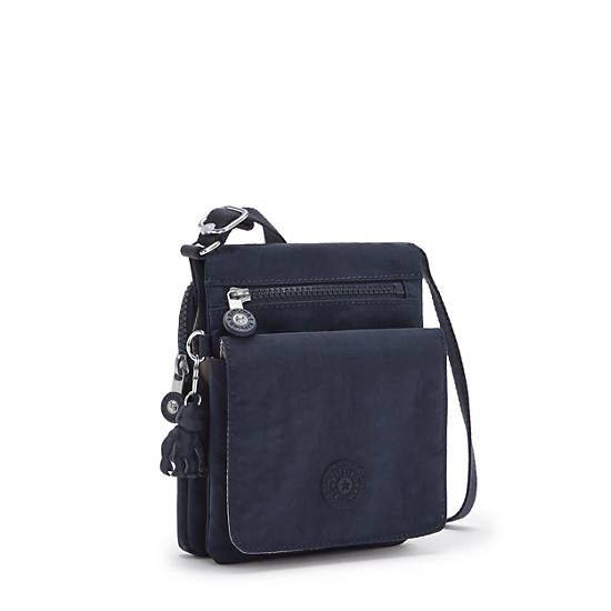 Kipling New Eldorado Crossbodytassen Blauw | België 1521AH